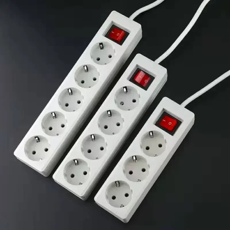 Đa Năng PowerStrip 2m - 3-5 Ổ Cắm Tiện Dụng EU - Daisan Mart