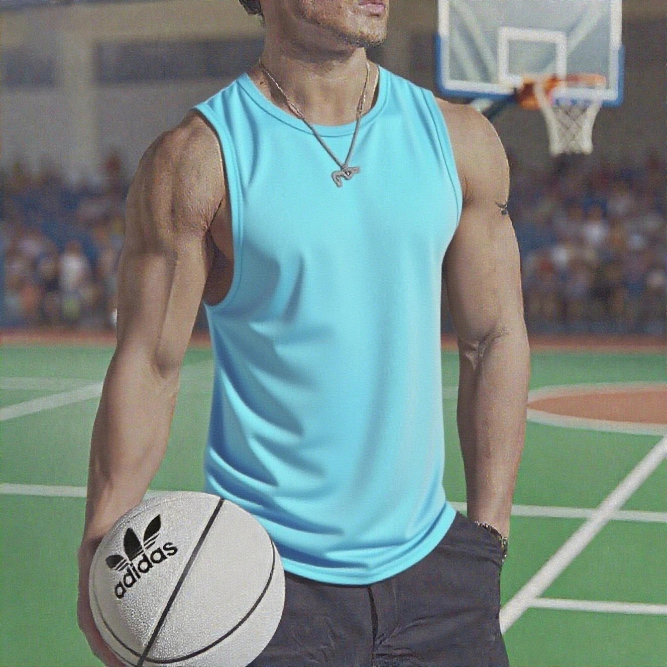 Áo Tank Nam Hè Nhanh Khô Thoáng Mát Tập Gym Bóng Rổ