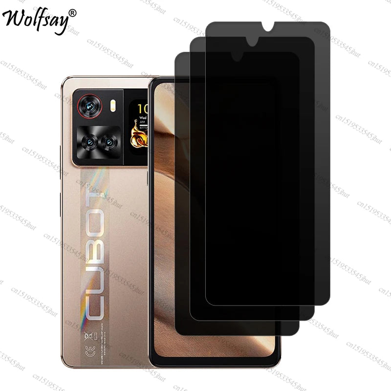 Anti-Spy Tempered Glass For Cubot X100 Privacy Screen Protector For Cubot X100 Full Cover Anti-Spy Glass For Cubot X100 Glass - Daisan Mart