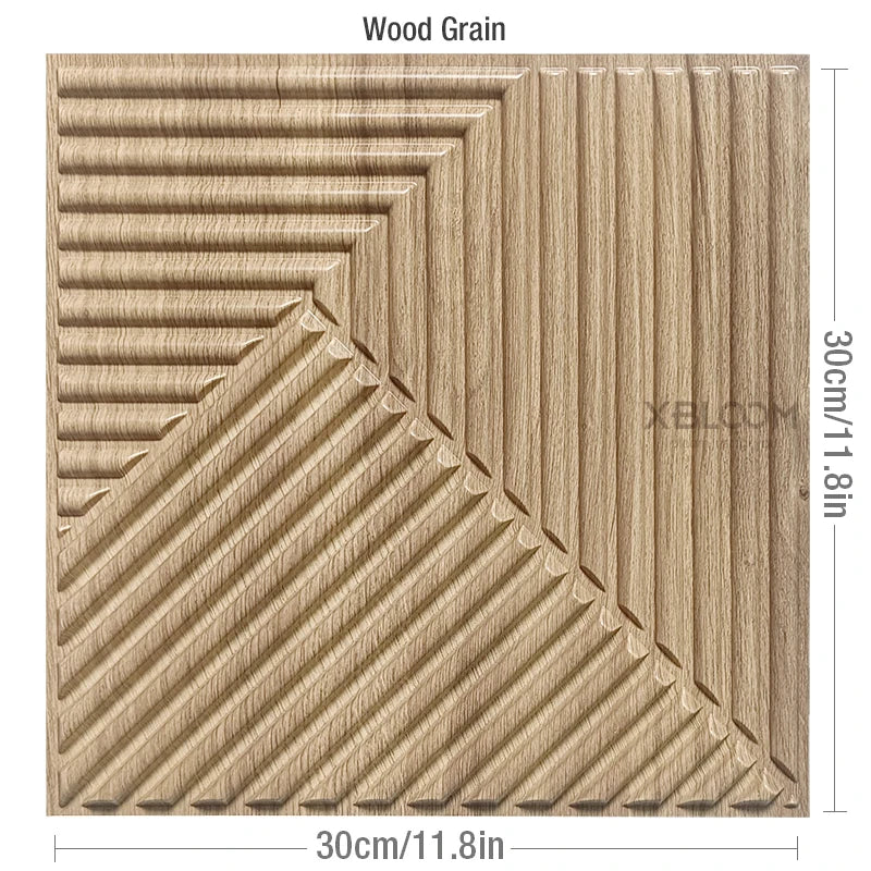 3D Diamond Decorative Art Wall Panels 30x30