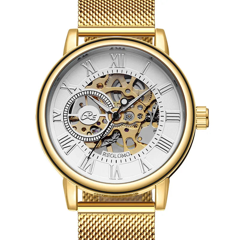 Đồng hồ cơ nam siêu nhẹ thời trang doanh nhân