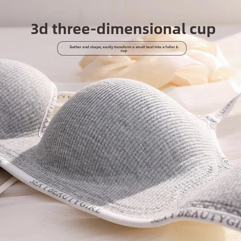 6cm Push Up Bra Without Underwire Ultra Thin For Small Breasts