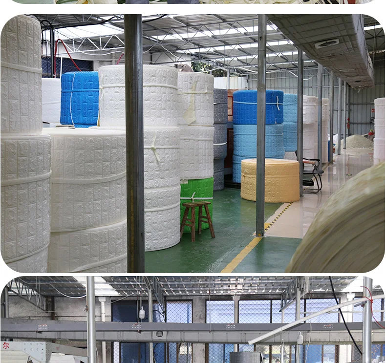 Giấy Dán Tường 3D Chống Thấm Gạch 70cm*10m Nội Thất