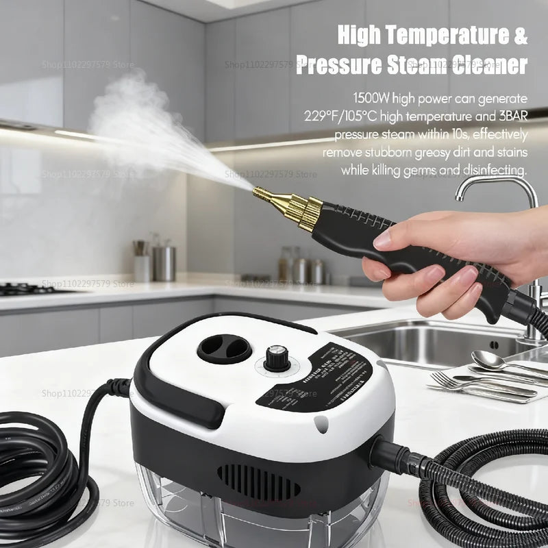 2025 New Multi-Functional Home Steam Cleaner High Temperature High Pressure for Range Hood and Air Conditioner Deep Cleaning