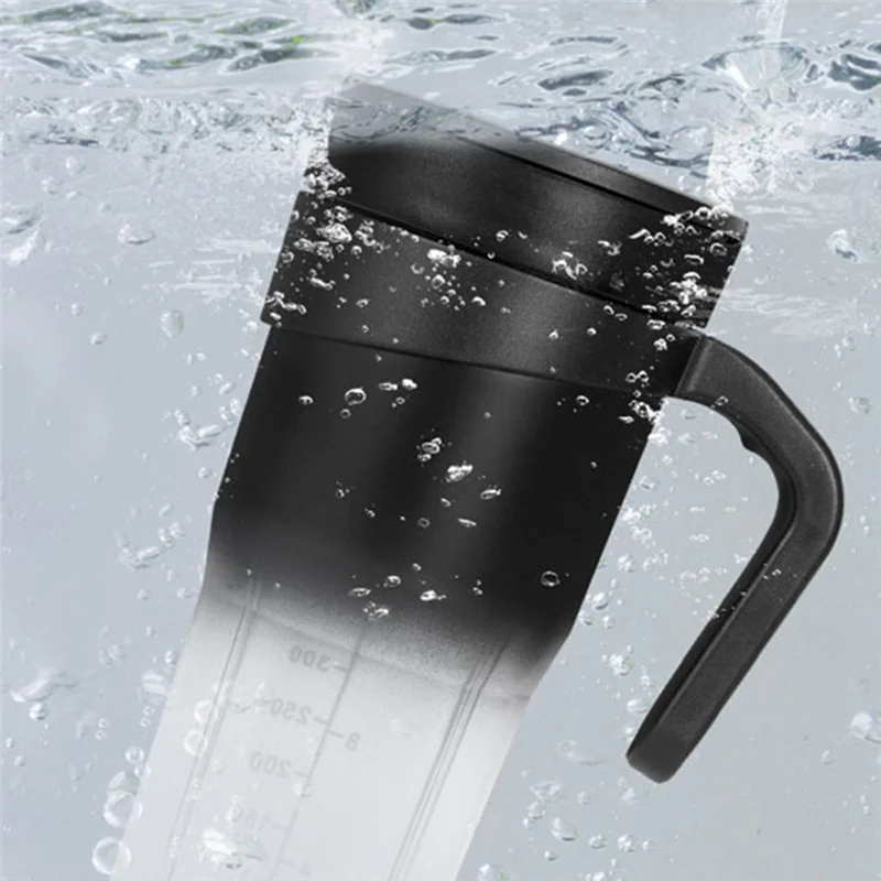 SOFT-Portable Personal Blender For Shakes And Smoothies Blender With 6 Blades USB Rechargeable Handle And Straw Lid Blender