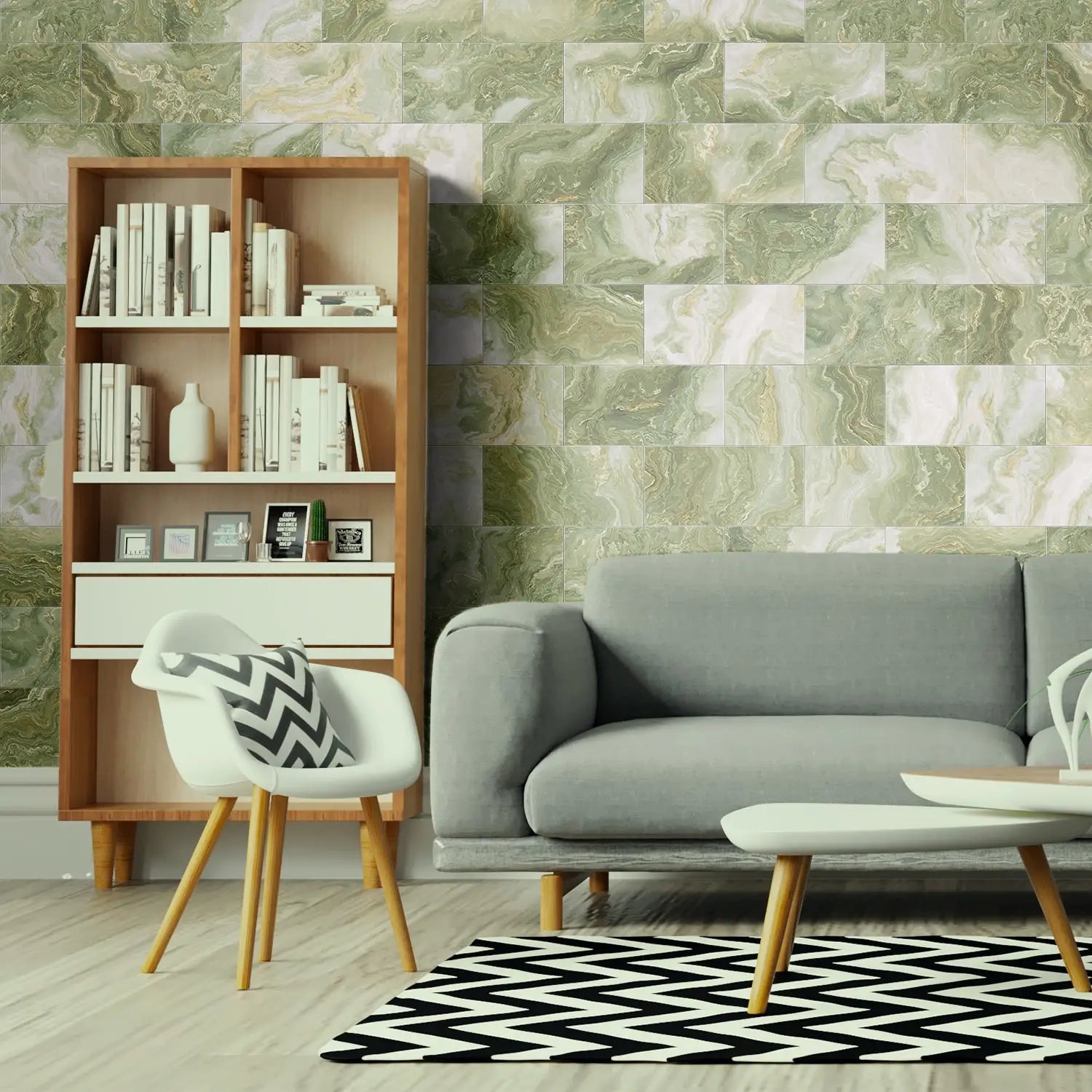 3D Waterproof Brick and Stone Decal Set - Kitchen &amp; Bathroom