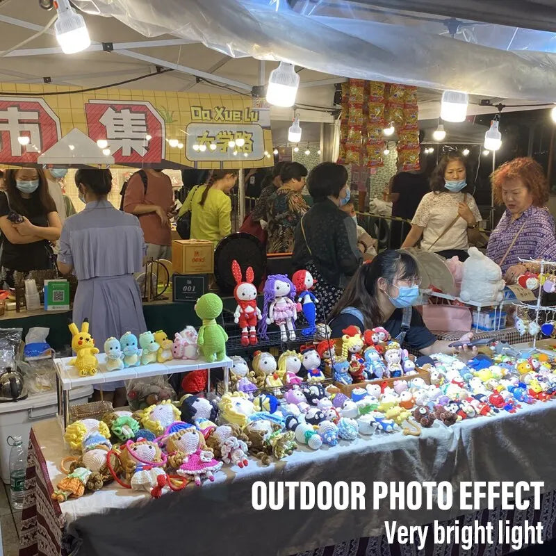 Super Bright Convenient USB Rechargeable LED Camping Light