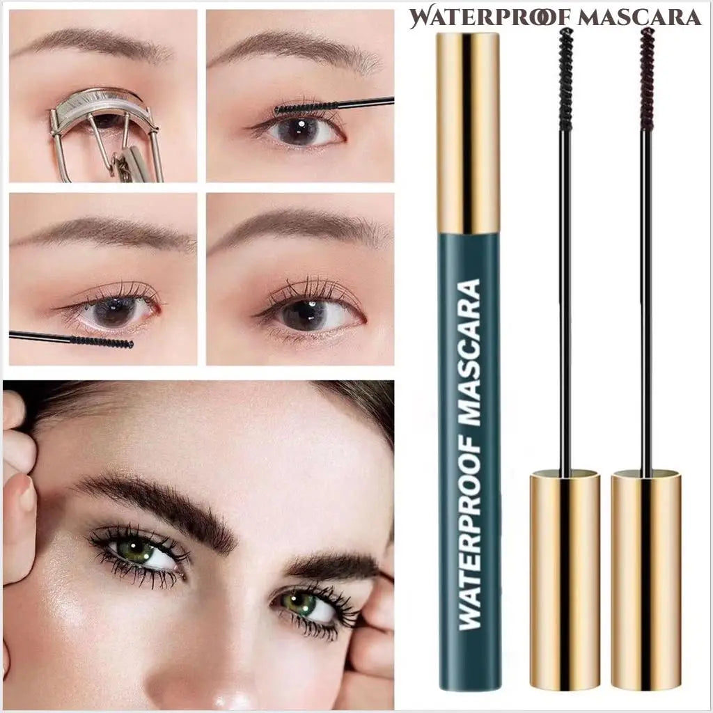 Waterproof 24H Long Lasting Natural Smudge-Proof Mascara