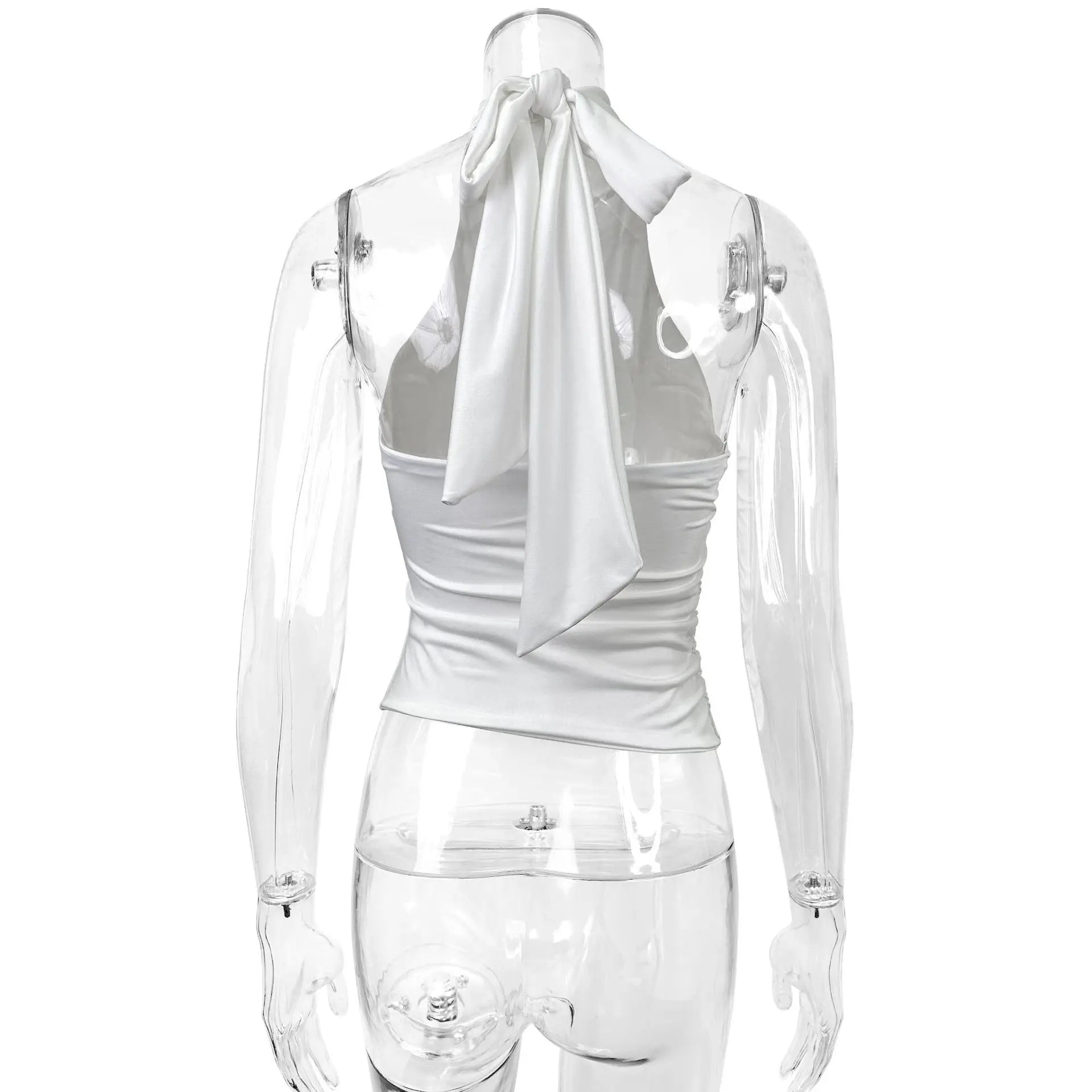 Sexy Fairyshely Off-the-Shoulder Bow Croptop 2025