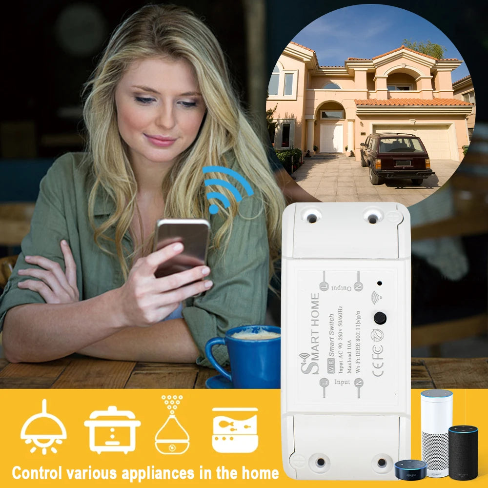 Tuya WiFi smart switch remote control