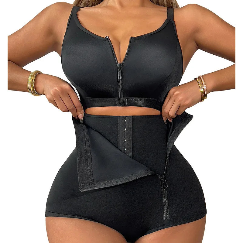 AfruliA body shaping corset lifts buttocks and slims waist for a sexy look