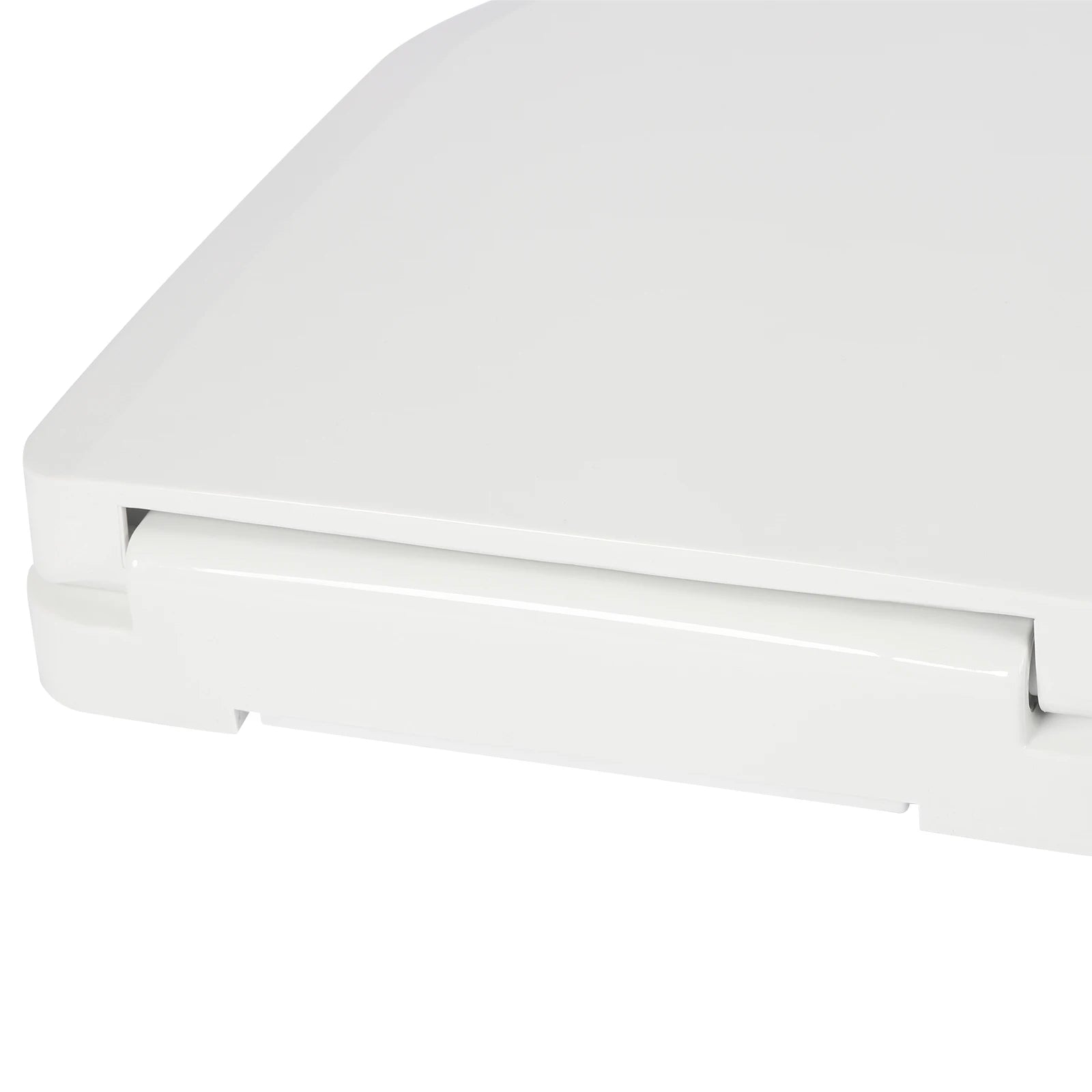 Non-Electric Bidet Toilet Seat White Dual Nozzle System - Bidet with Easy Installation Fits Elongated Toilets - Daisan Mart