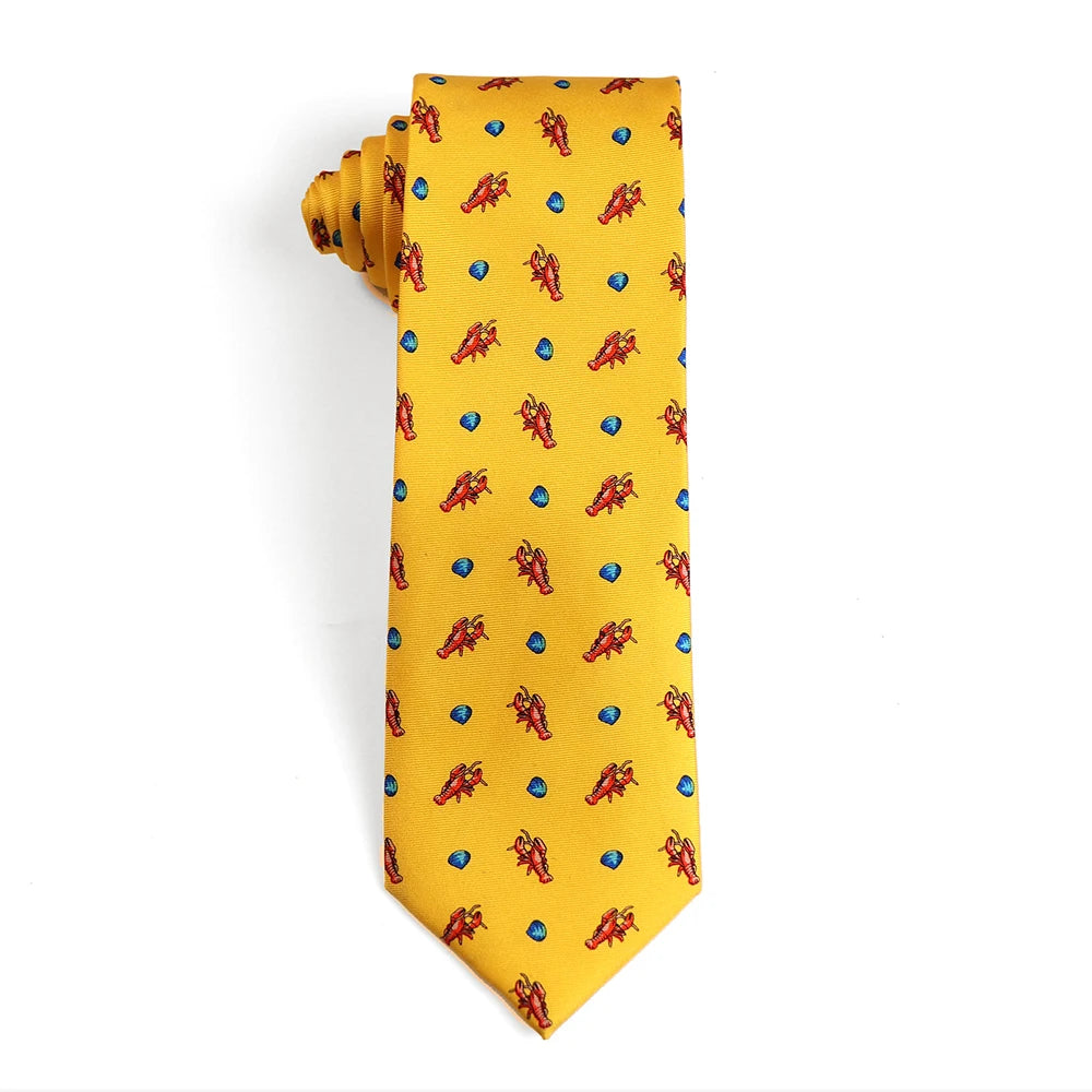 Cà vạt lụa Tailor Smith họa tiết thú - Quà tặng phái mạnh