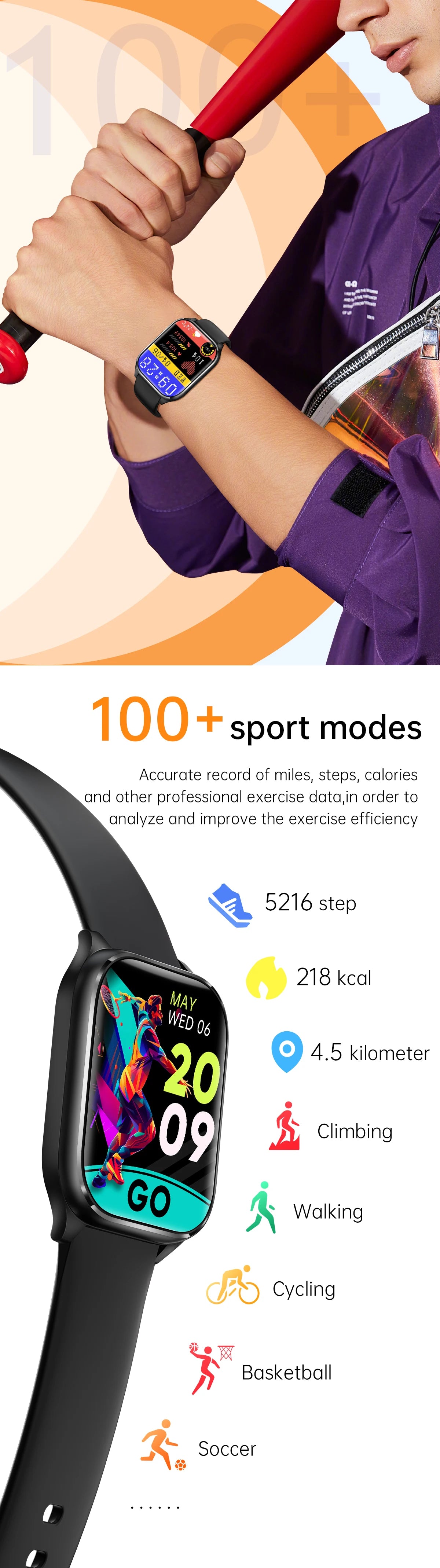 Women's Gold Smartwatch: Bluetooth Calling, Waterproof, Hebrew