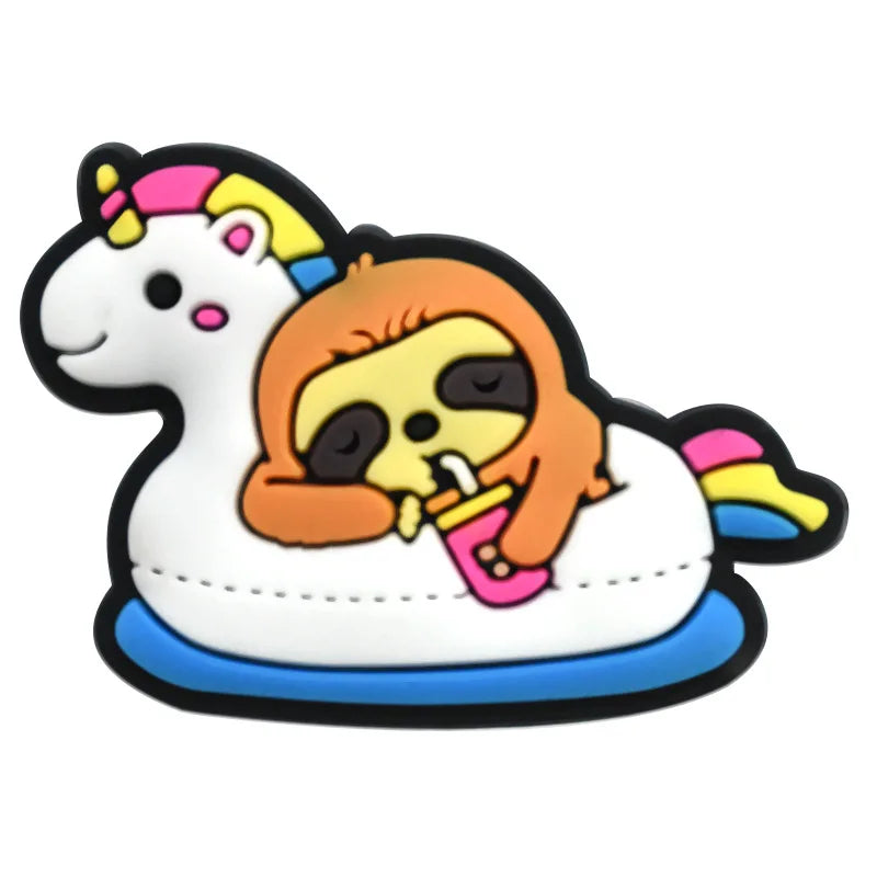 Sloth Monkey Charm for Crocs Slippers - Christmas Accessories