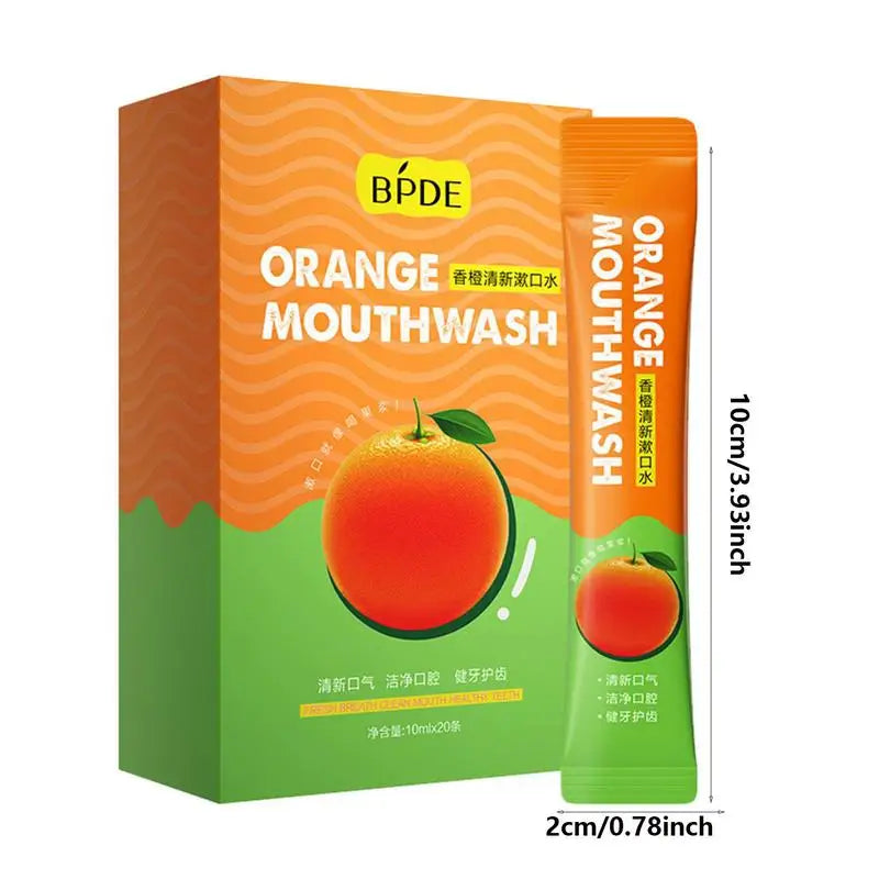Nước Súc Miệng Du Lịch Hương Dưa Cam Đào 10ML - Daisan Mart