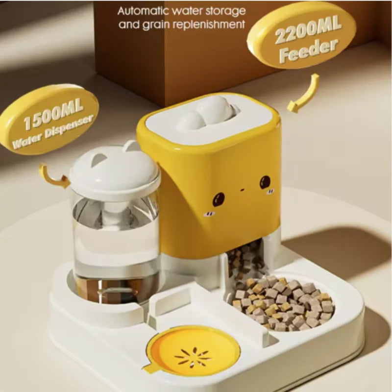 Máy Cho Ăn Tự Động Cho Thú Cưng - Đáng Yêu và Tiện Lợi - Daisan Mart