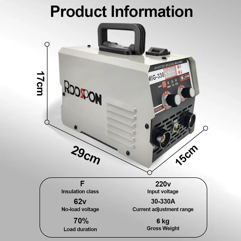 Máy Hàn Đa Năng 3in1 MMA/MIG/TIG 220V Gia Đình - Daisan Mart