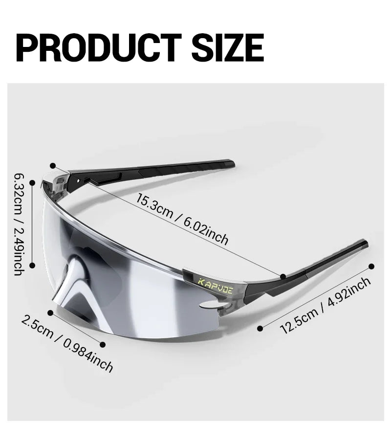 Kính Đạp Xe Kapvoe 2025 - Phong Cách & Bảo Vệ - Daisan Mart