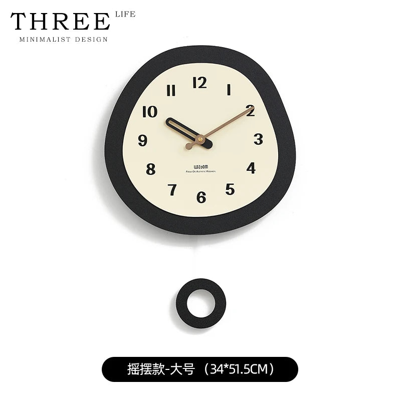 Đồng Hồ Treo Tường Mini Số Điện Tử Phong Cách Độc Lạ