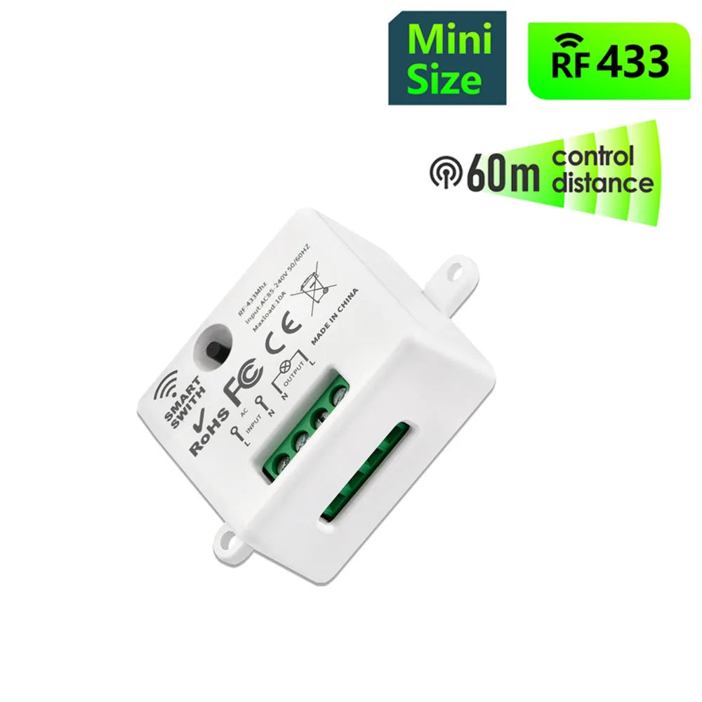 Battery Free Kinetic Wireless Switch For LED Lights