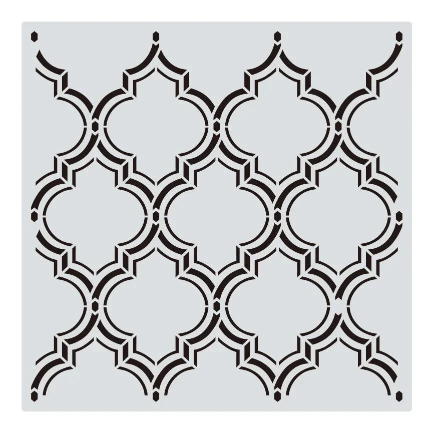 1Pcs 30*30cm Geometric Mandala DIY Layering Stencils Wall Painting Scrapbook Coloring Embossing Album Decorative Template
