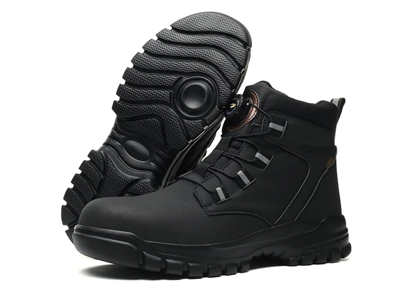 Industrial Safety Waterproof Leather Safety Shoes 2024