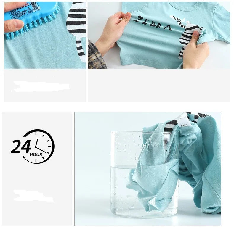 Kids Summer Outfits: Striped T-Shirt &amp; Pants