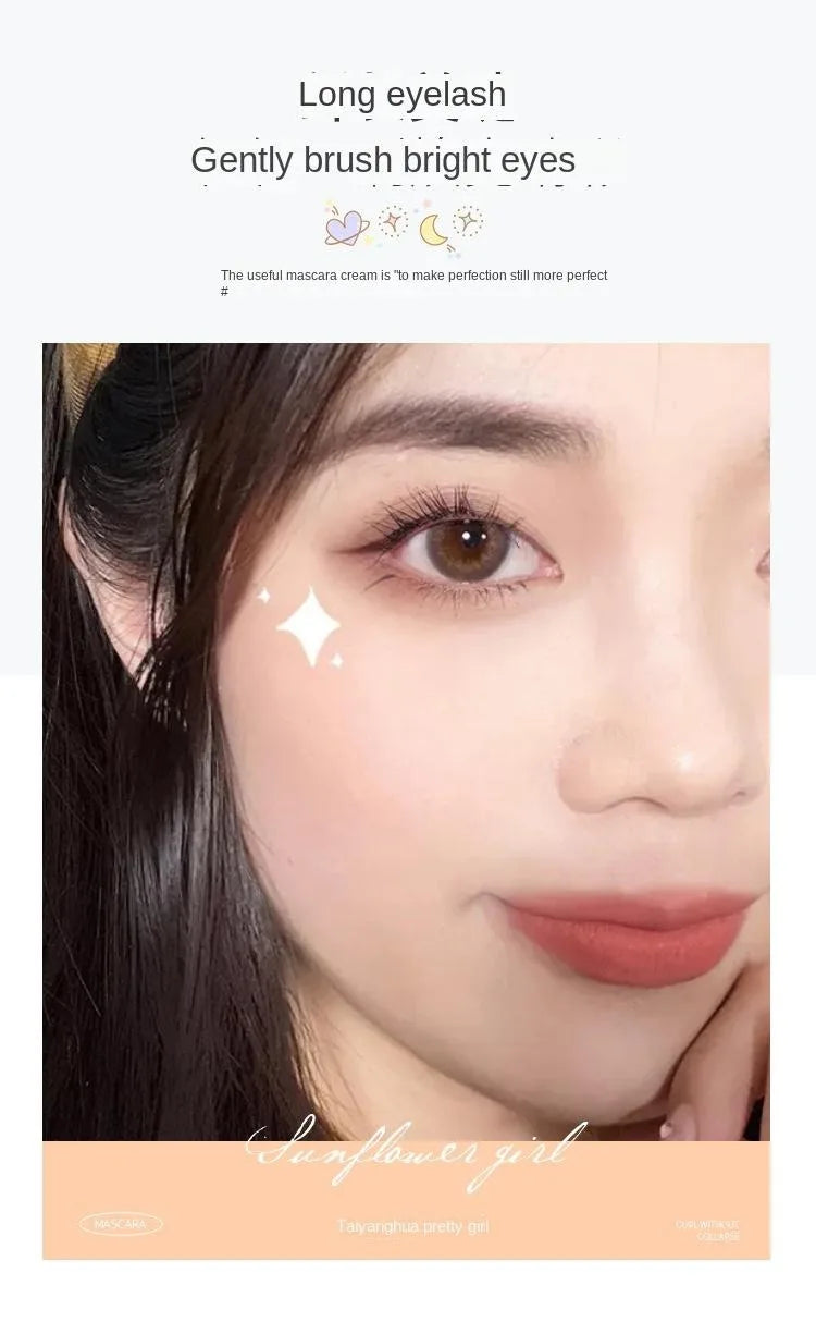 Smudge-Proof Mascara - Long-lasting, Waterproof, Natural