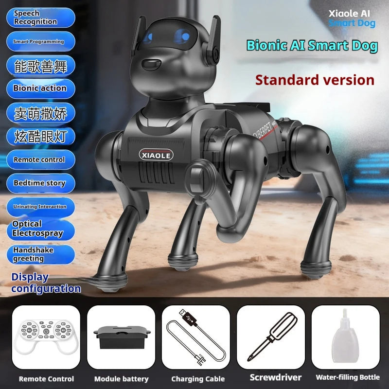2026 New AI Smart Robot Dog Bionic Interactive Electronic Pet Toy Can Talk Sing Dance Kids Educational Companion Playmate - Daisan Mart