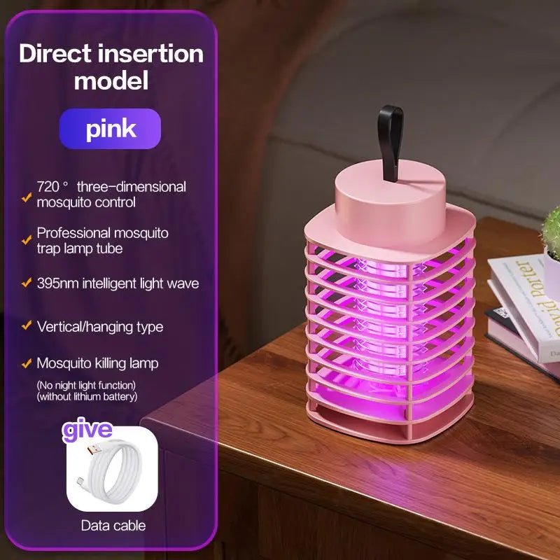 Đèn Diệt Muỗi USB Sạc Pin Di Động An Toàn Không Tiếng Ồn - Daisan Mart
