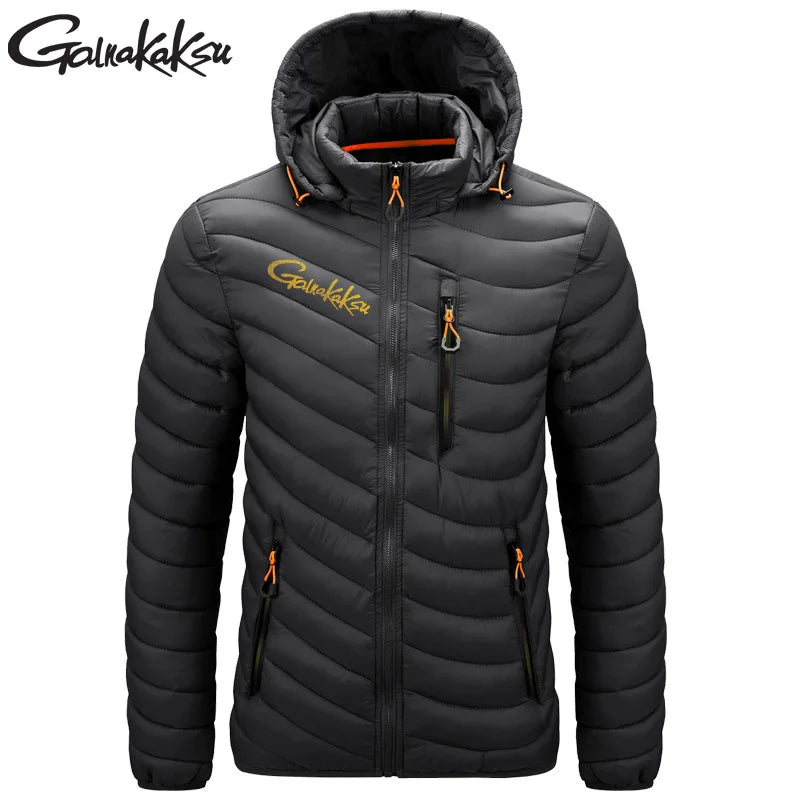 2023 Men's Fishing Jacket Waterproof Winter Warm