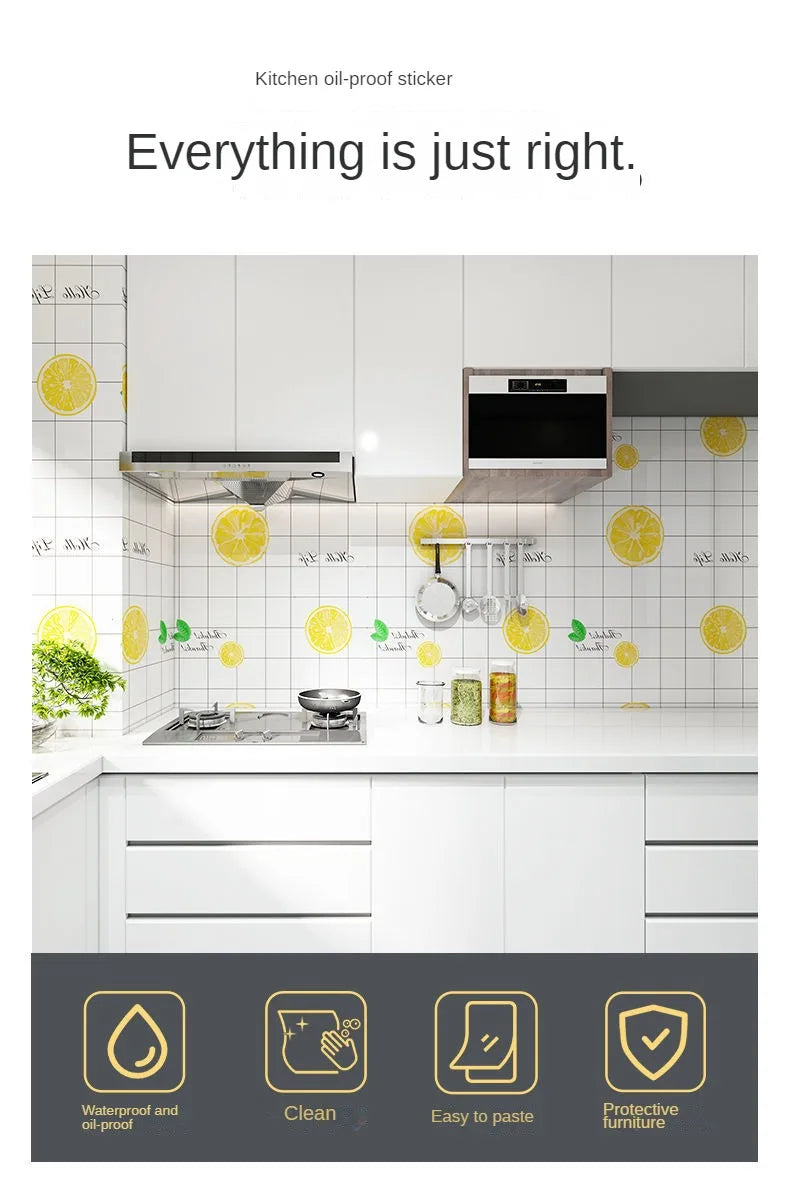 Sticker Bếp Chống Thấm, Chịu Nhiệt & Chống Dầu