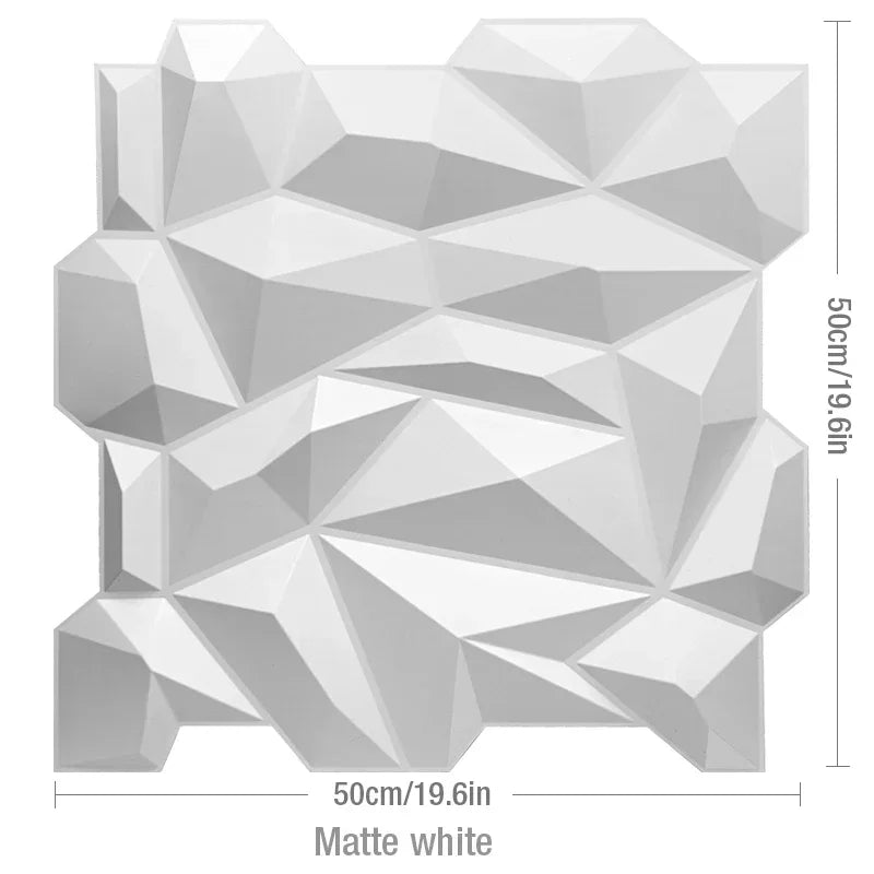 3D wall panel with golden wood grain, waterproof, 3m²