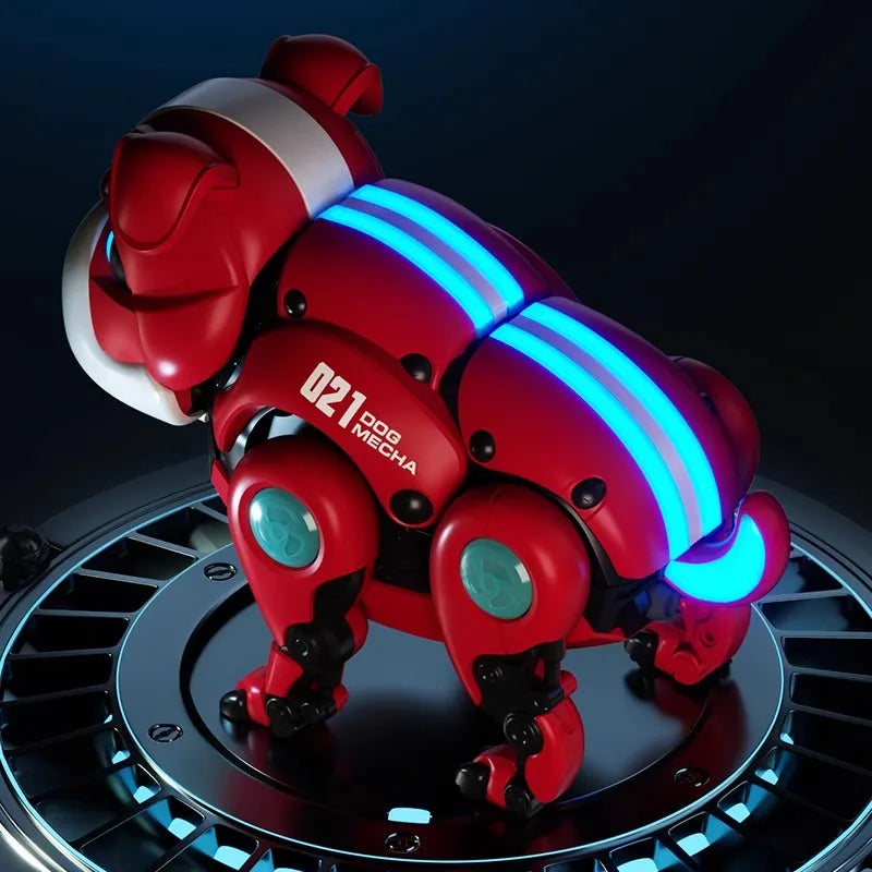 Robot dog, children's electric puppy toy, intelligent dog that can sing, dance, and make sounds, violent dog, mechanical dog - Daisan Mart