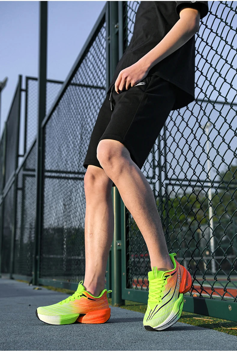 Giày Chạy Bộ Marathon 2025 Đệm Khí Siêu Nhẹ Nam Nữ