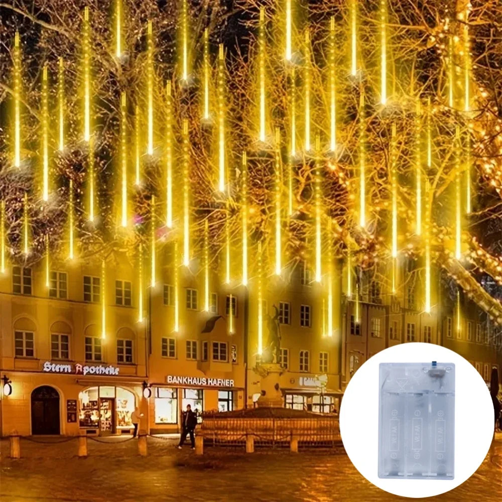 30CM Meteor Shower LED Light for Christmas Decoration