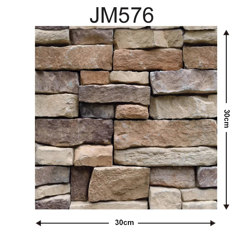 Gạch Dán Tường 3D Chống Nước Trang Trí Nhà Bếp & WC