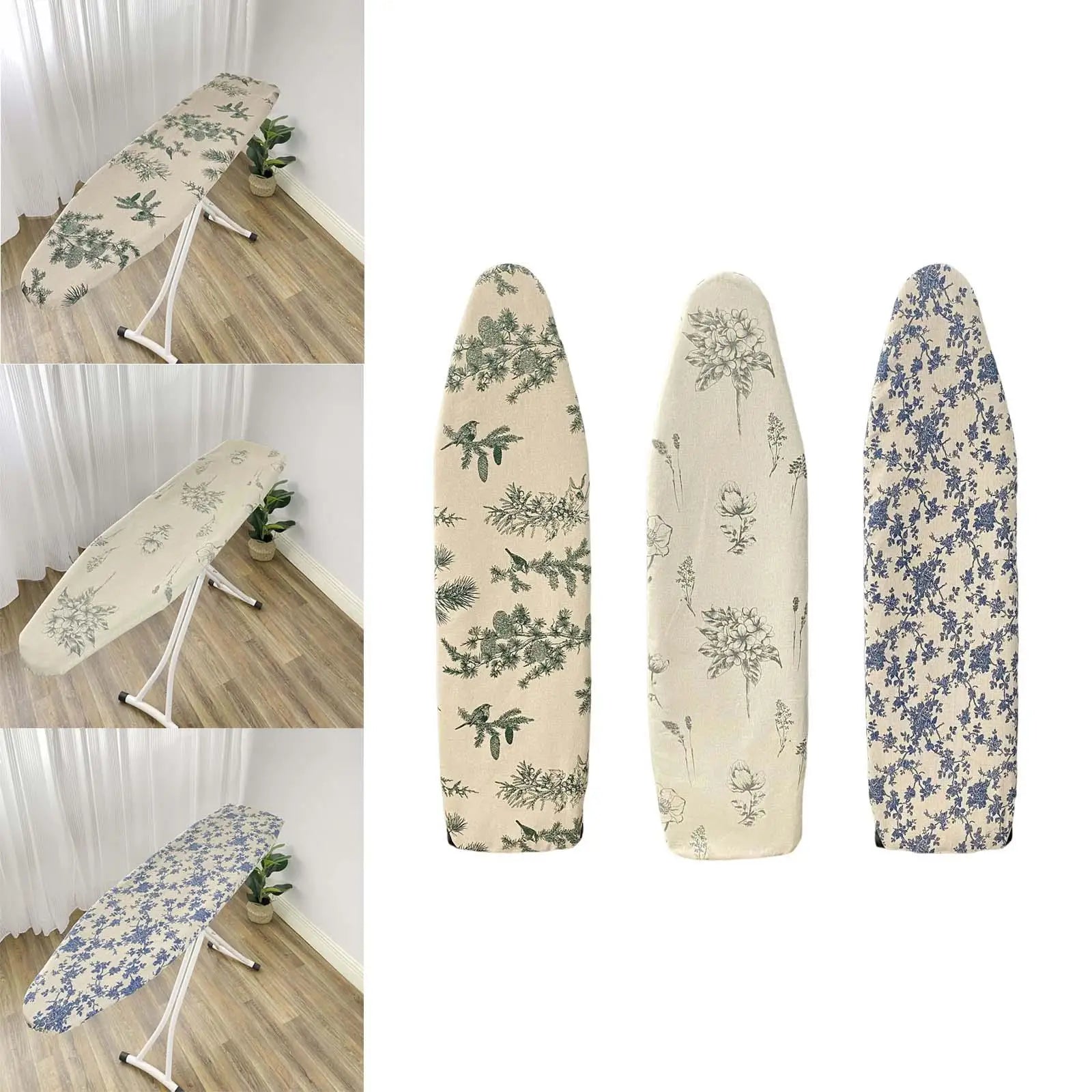 Ironing Board Cover, Super Thick, Protect Delicate Fabrics, Foldable Reusable,