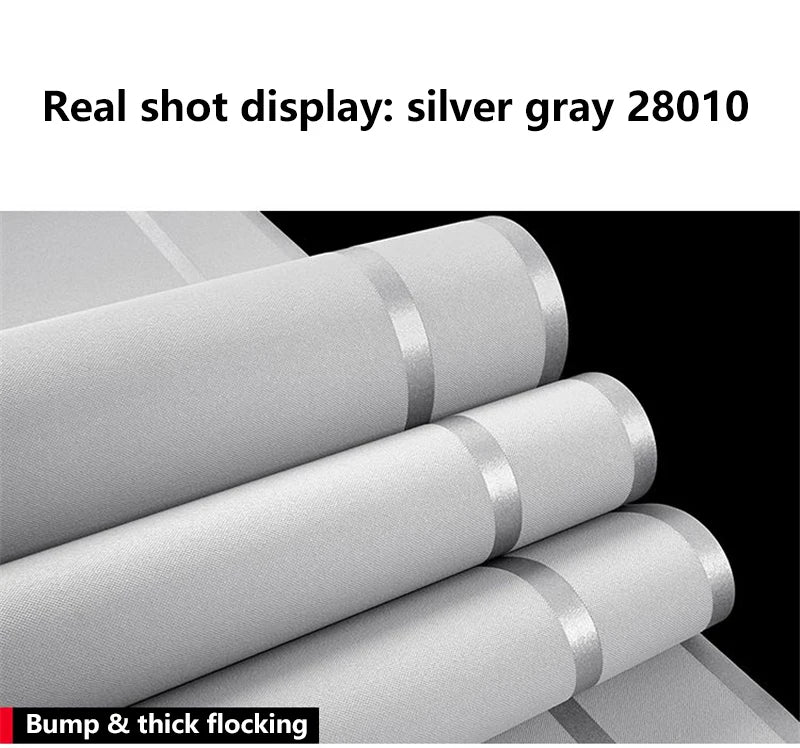 Modern Geometric Nordic Velvet Wallpaper