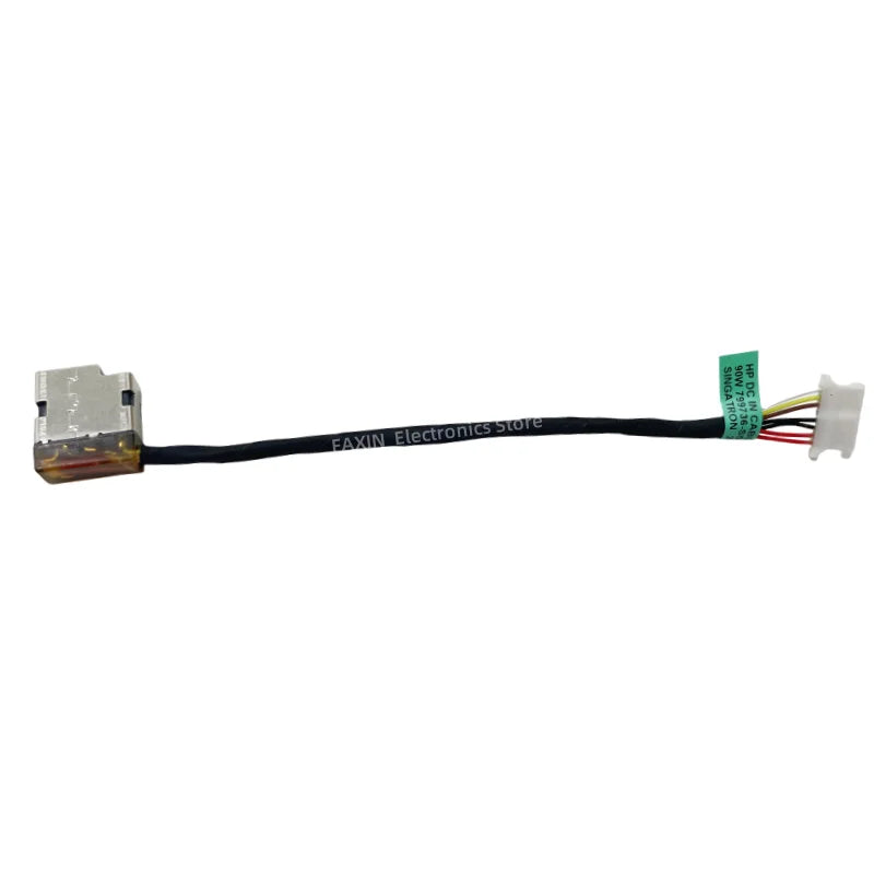 799736-S57 For HP 15-AC 15-AY 15-AF 15-ae 15-AG 15-A 15-BA 15-BS 15T-DA 15-DB Laptop DC Power Jack DC-IN Charging Flex Cable - Daisan Mart