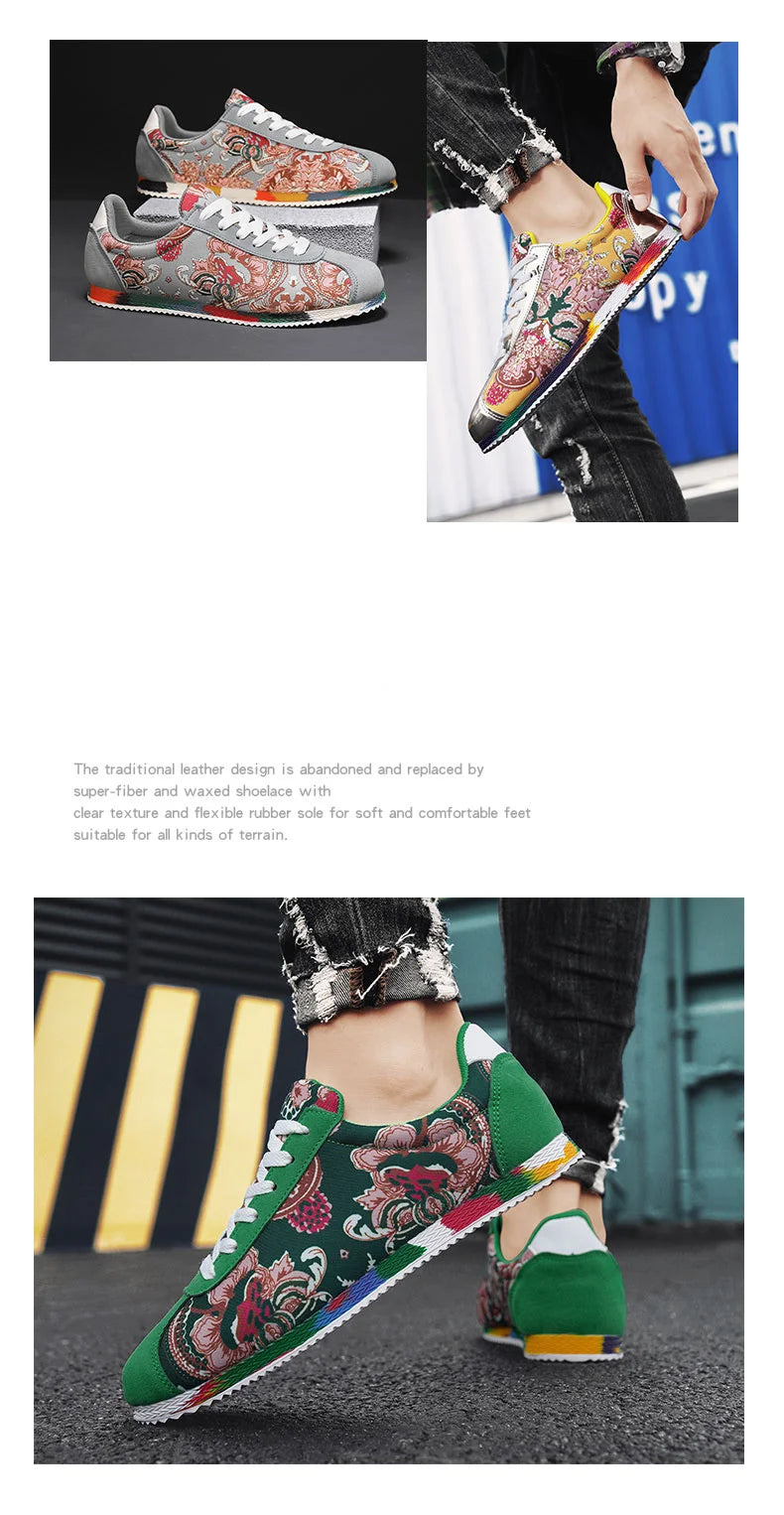 Giày Thể Thao Nam Cao Cấp Da Lộn Thoáng Khí Nhẹ