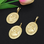Brazilian Gold Wedding Jewelry Set - Noble &amp; Classy