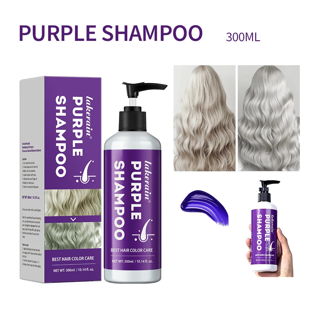 Purple Lock: Nourishing Blonde Hair, Flexible Gold and Silver Removal