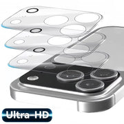 3-Piece Tempered Glass For iPhone 17/16/15/14/13/12/11 Camera