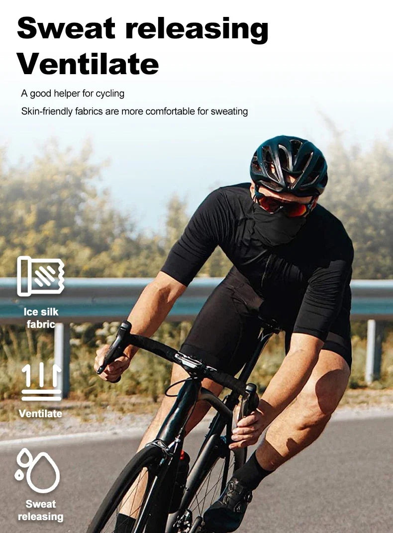 Multi-purpose sports mask, sun protection, sweat absorption