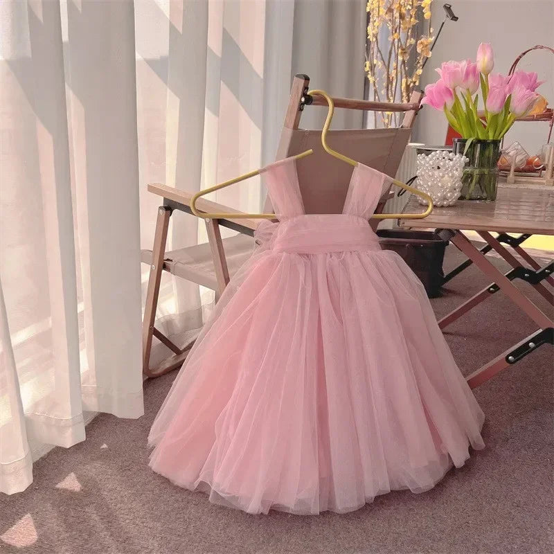Cute Tutu Birthday Party Princess Dress for Girls