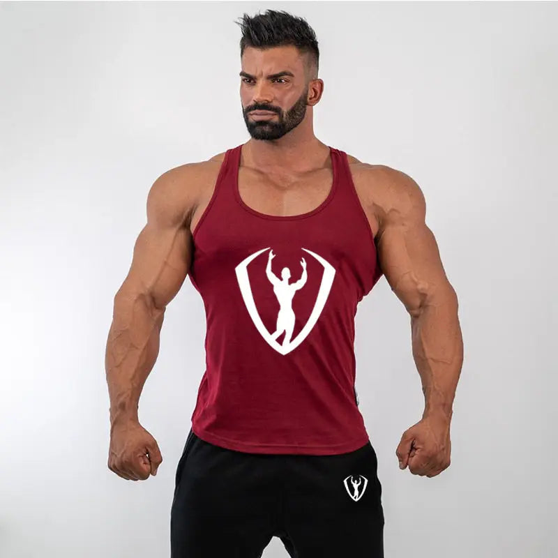 Áo Ba Lỗ Thể Hình Nam - Gym Cotton Không Tay - Daisan Mart