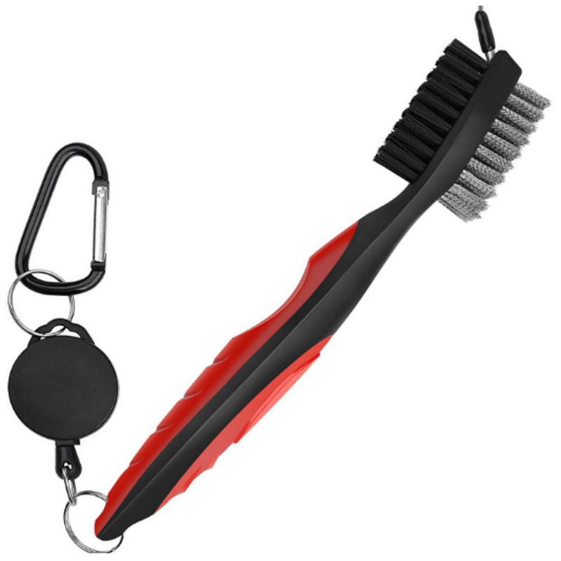 Double-Sided Golf Groove Cleaning Brush - Care Tool