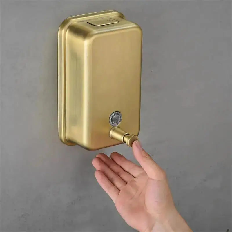 Bình Xà Phòng Inox 304 Treo Tường 500-1000ml Nhà Tắm - Daisan Mart